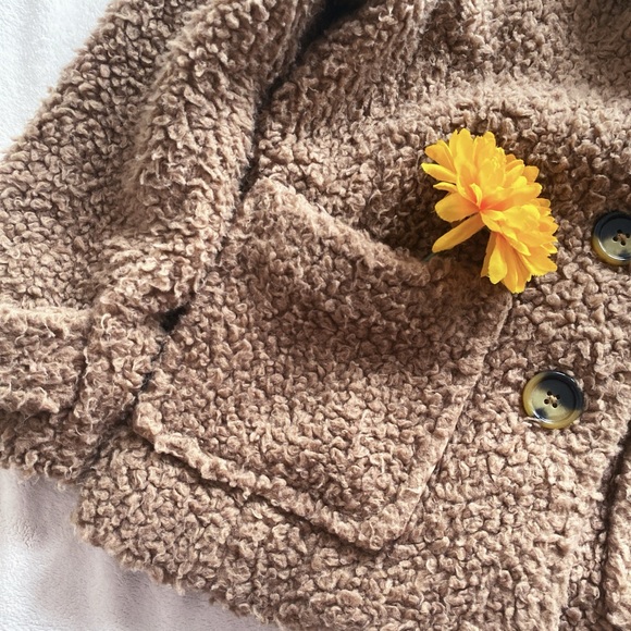 Free People So Soft Cozy Pea Coat - Picture 4 of 13